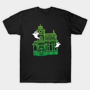 Haunted Victorian House T-Shirt